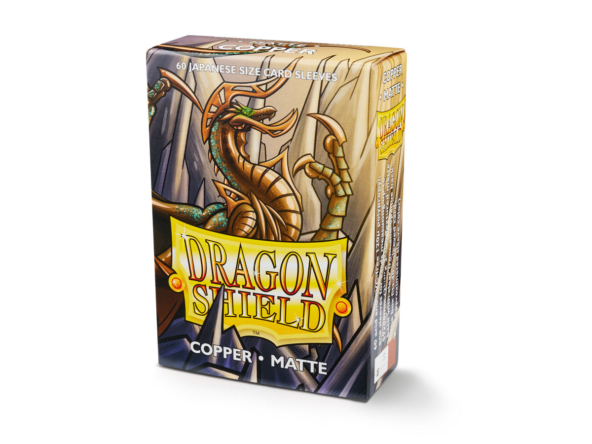 Dragon Shield Sleeves: Matte Japanese Copper (Box of 60)