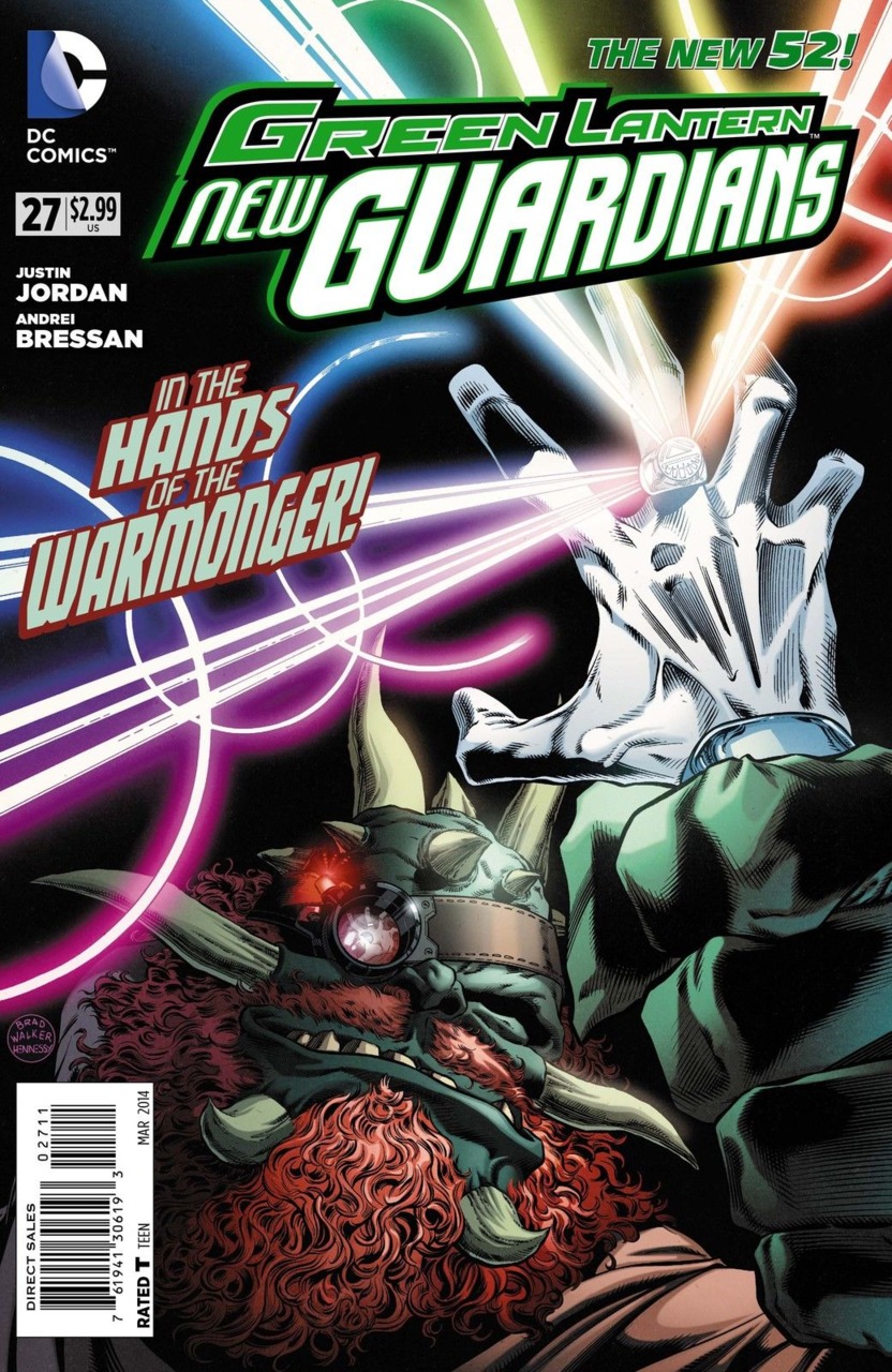 Green Lantern New Guardians #27 (2011)