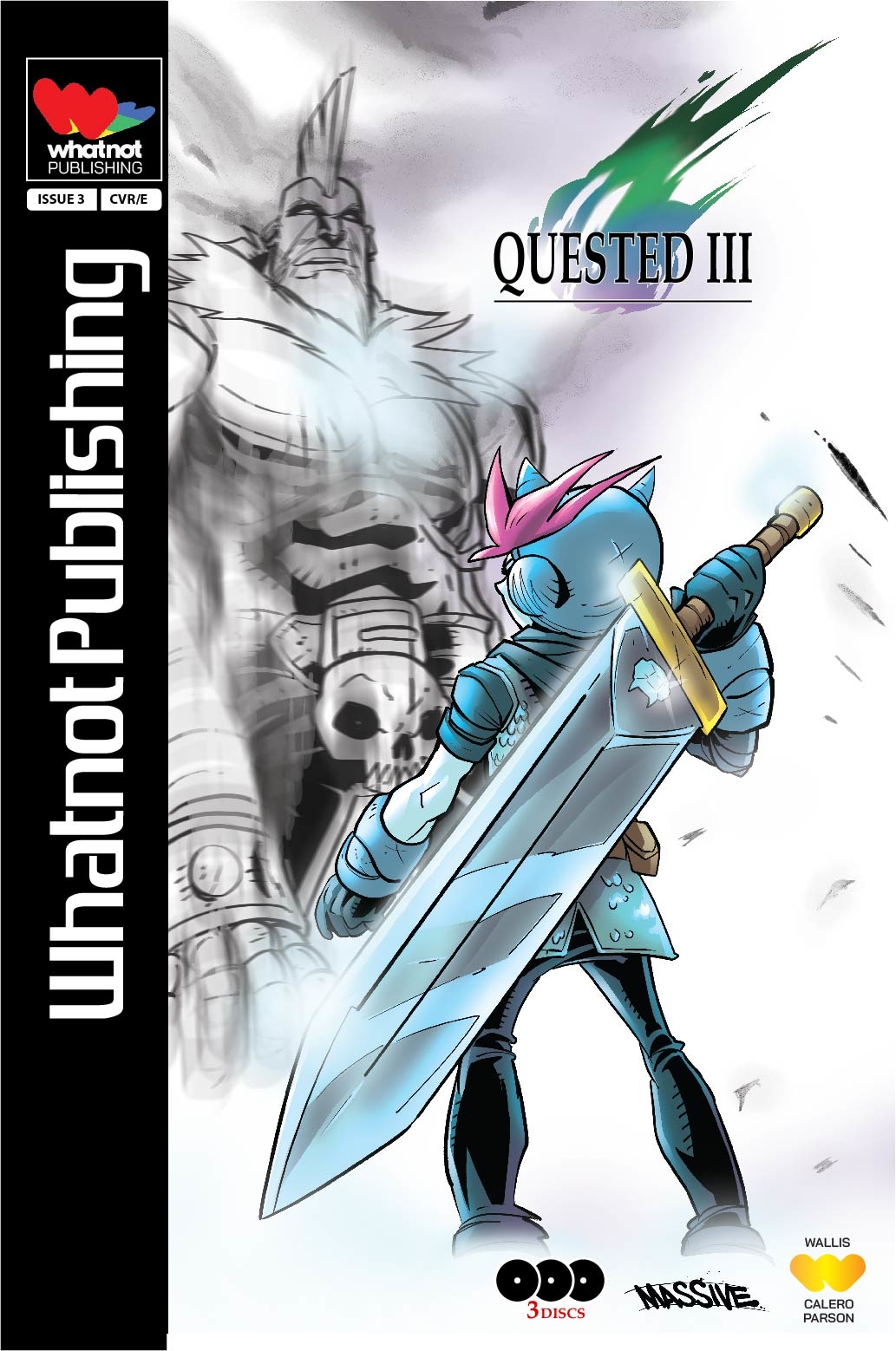 Quested #3 Cover E 1 for 10 Incentive Calero Ff7 Homage Variant