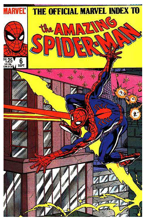 The Official Marvel Index To The Amazing Spider-Man #6 (1985)-Very Fine (7.5 – 9)