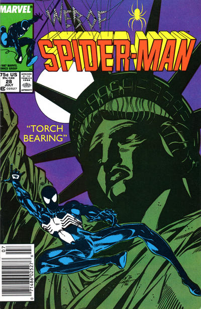 Web of Spider-Man #28 [Newsstand]-Very Good (3.5 – 5)