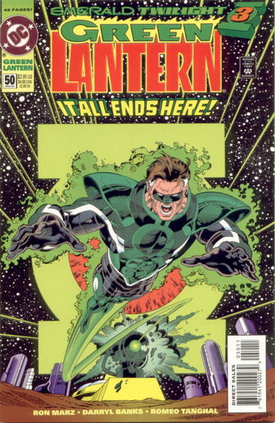 Green Lantern #50 (1990) [Direct Sales]-Fine (5.5 – 7)