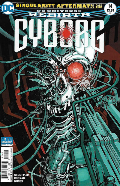 Cyborg #14 [Eric Canete Cover]-Near Mint (9.2 - 9.8)