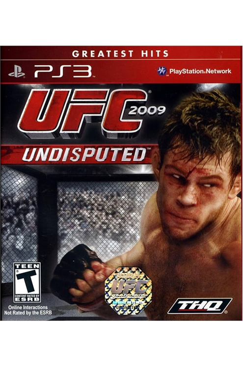 Playstation 3 Ps3 Ufc Undisputed 2009