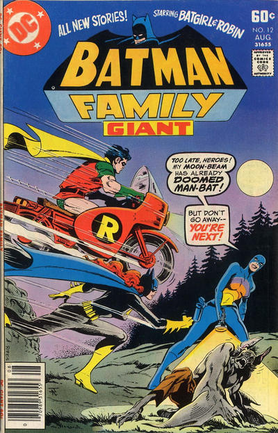 Batman Family #12-Very Fine/Excellent (7 - 8)