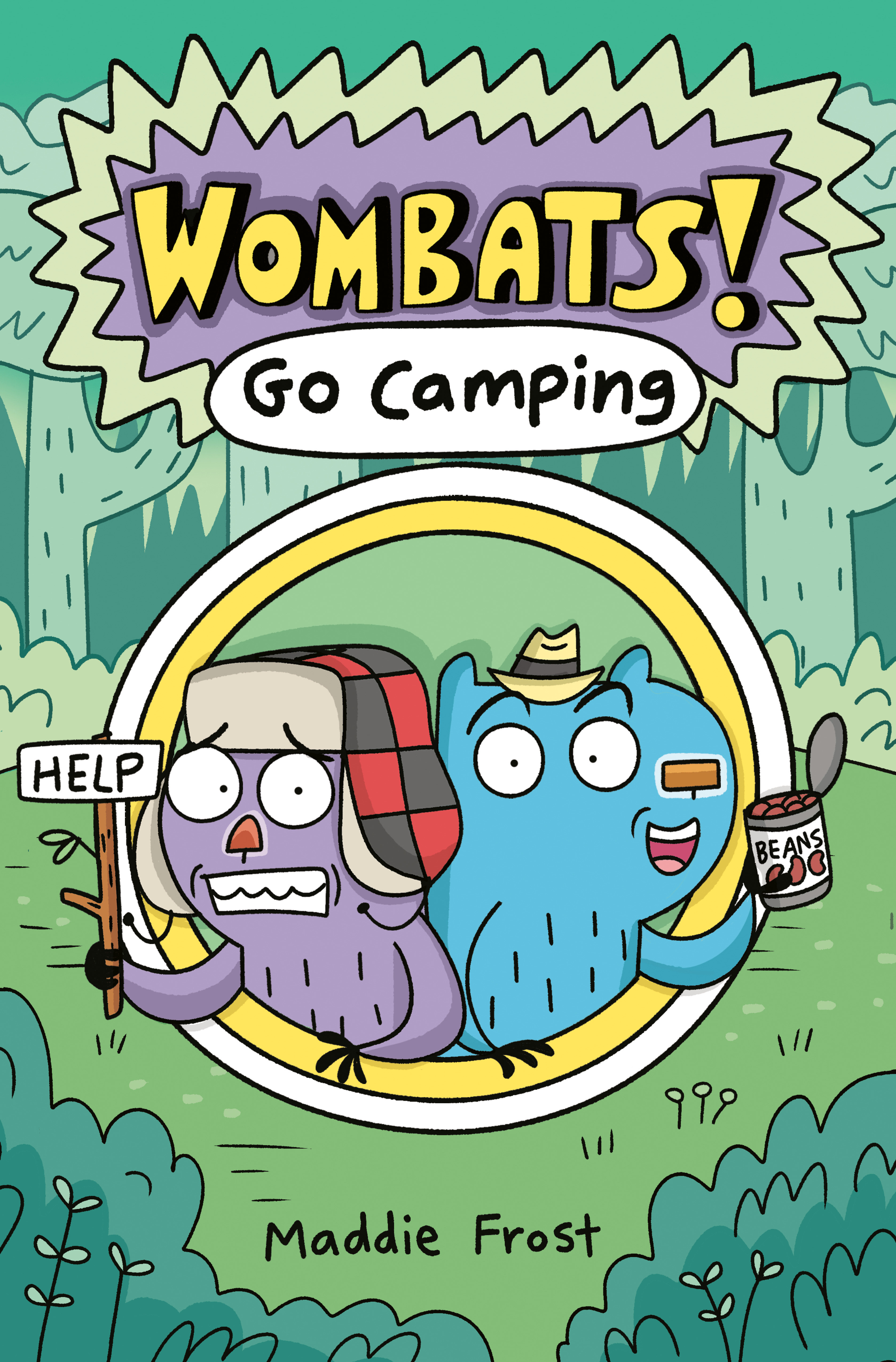 Wombats! Hardcover Graphic Novel Volume 1 Go Camping