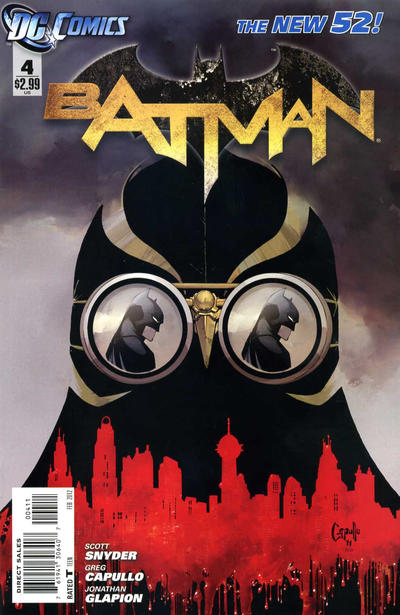 Batman #4 [Direct Sales]-Near Mint (9.2 - 9.8) 2nd Cameo Appearance of The Court of Owls