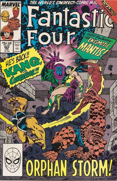 Fantastic Four #323 [Direct]-Fine (5.5 – 7)