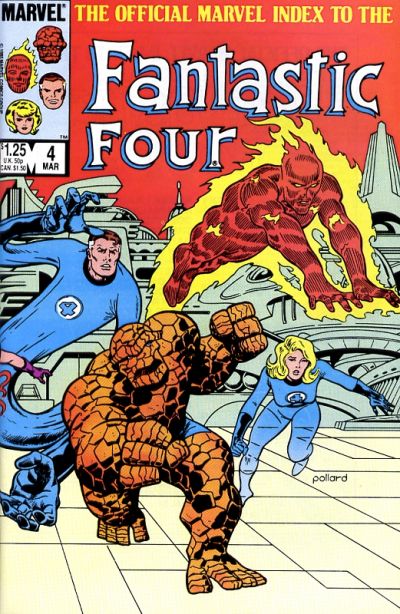 The Official Marvel Index To The Fantastic Four #4