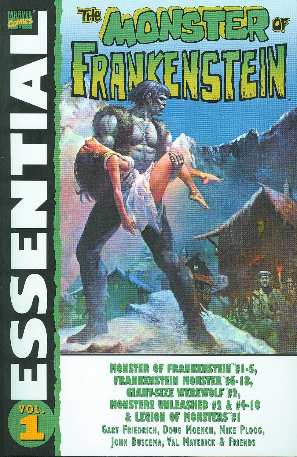 Essential Monster of Frankenstein Graphic Novel Volume 1