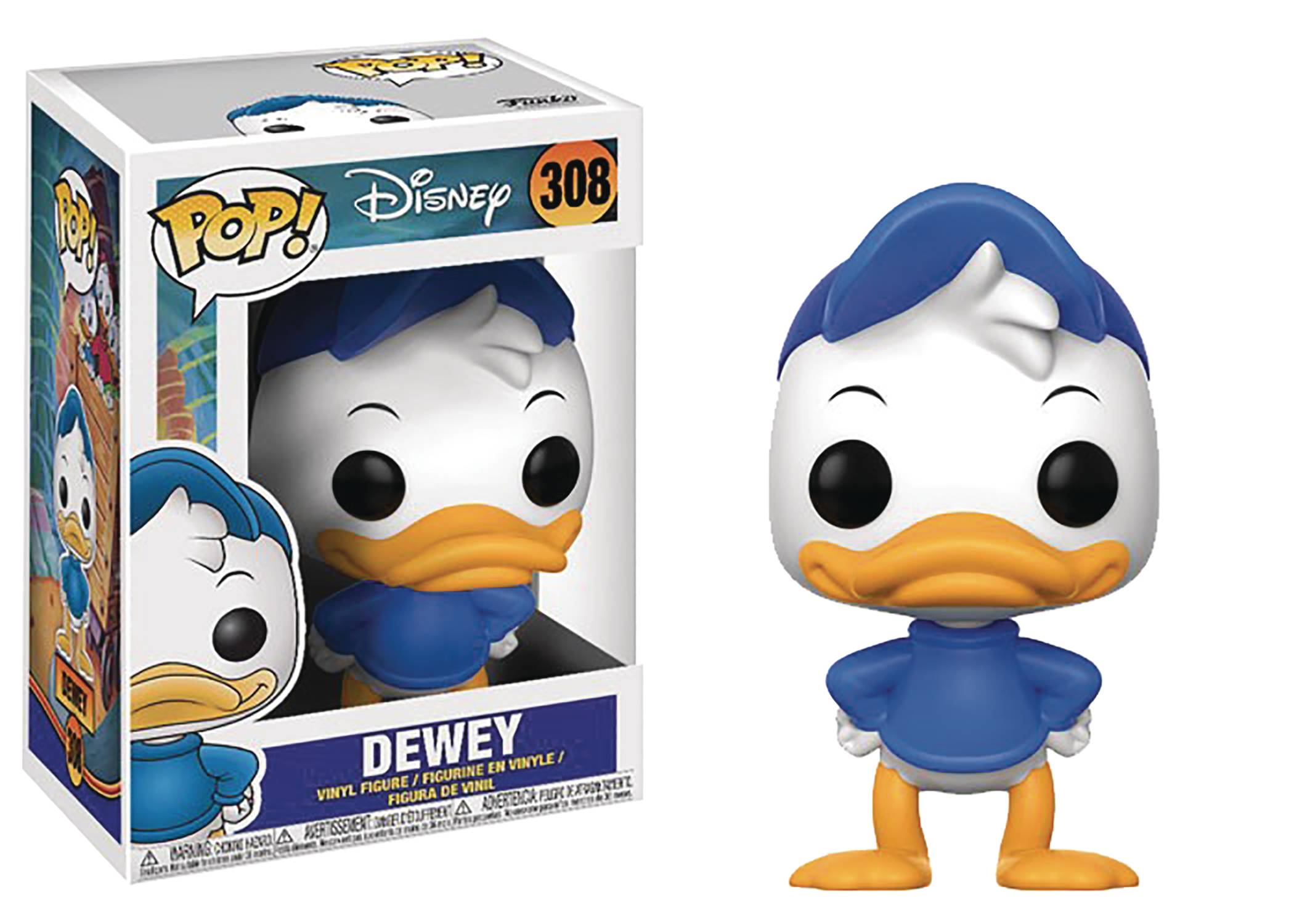 Pop Disney Ducktales Dewey Vinyl Figure