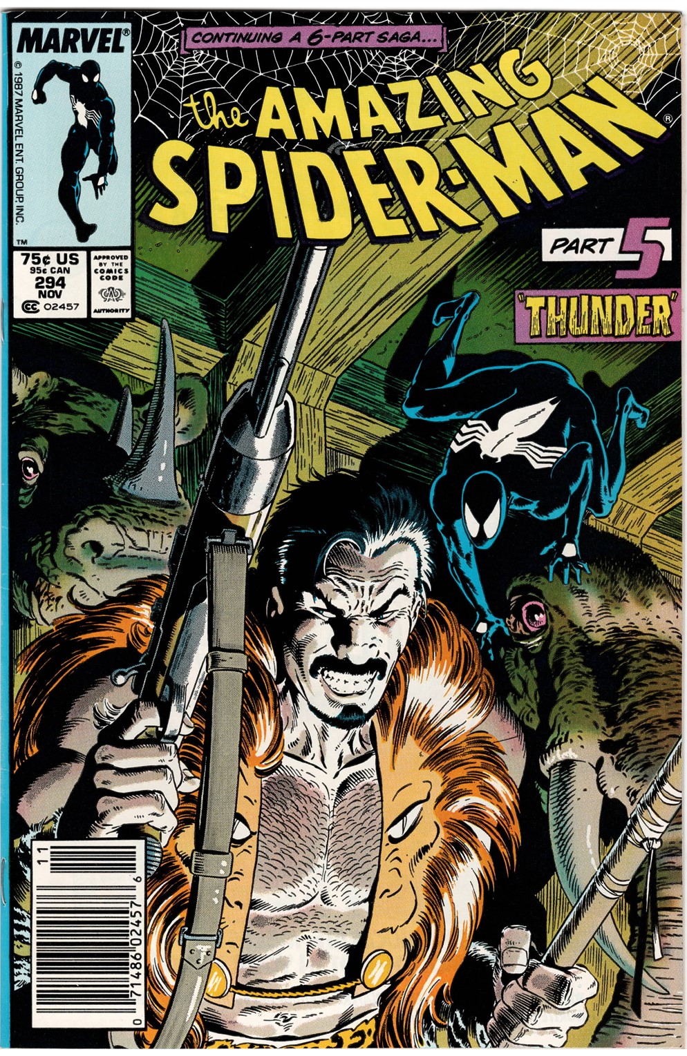 Amazing Spider-Man #294 Newsstand Edition
