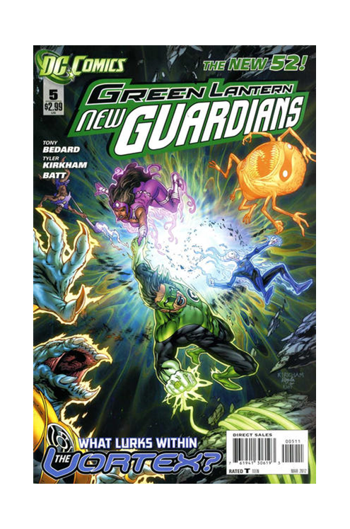 Green Lantern New Guardians #5 (2011)