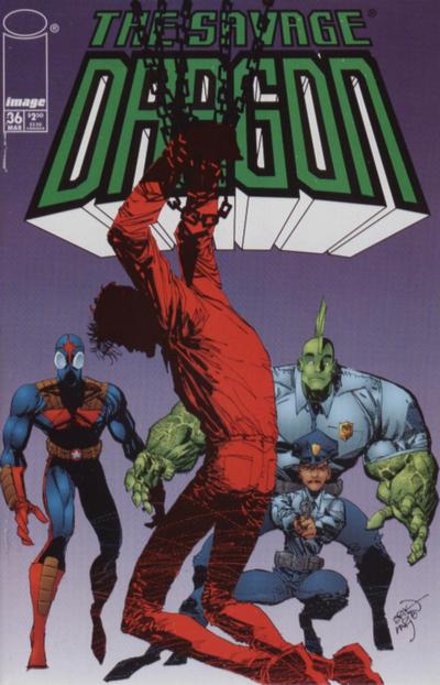 Savage Dragon #36-Near Mint (9.2 - 9.8)