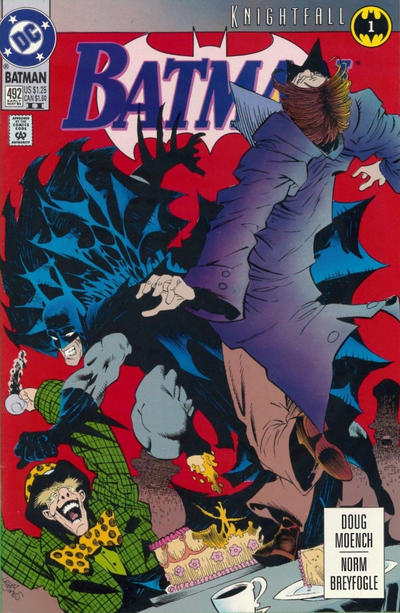 Batman #492 [2nd Printing]-Very Fine (7.5 – 9)