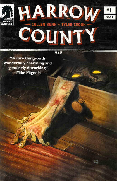 Harrow County #1-Fine, Indent/Scratch On Front