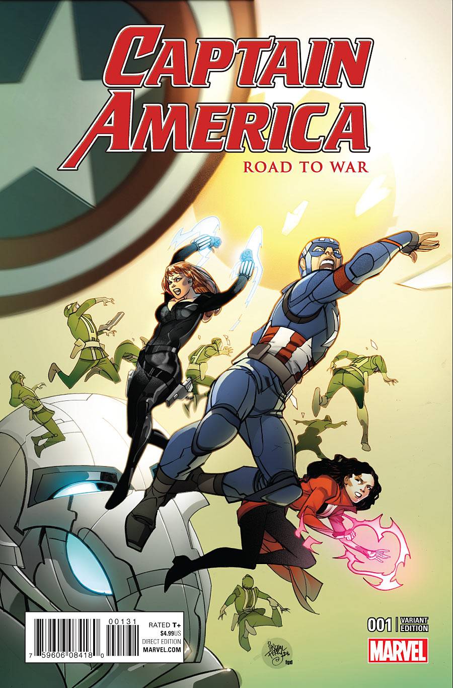 Captain America Road To War #1 Variant