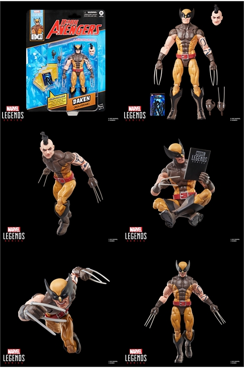 *Pre-Order* Marvel Legends Daken (Wolverine) With Dark Avengers #1 (2009) Comic Accessory