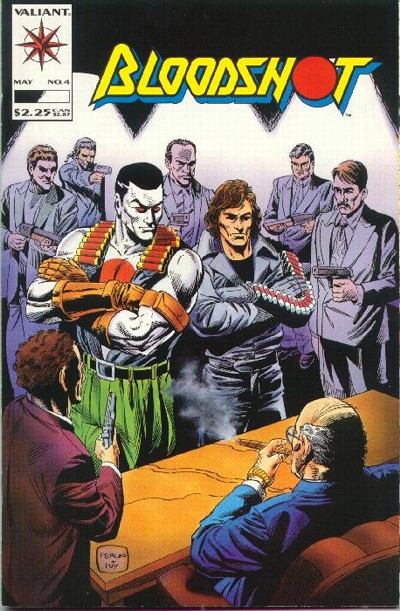 Bloodshot #4-Near Mint (9.2 - 9.8)