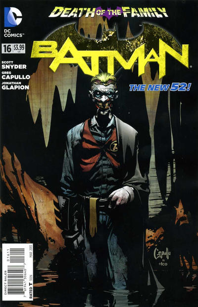 Batman #16 [Newsstand](2011)-Very Fine (7.5 – 9)