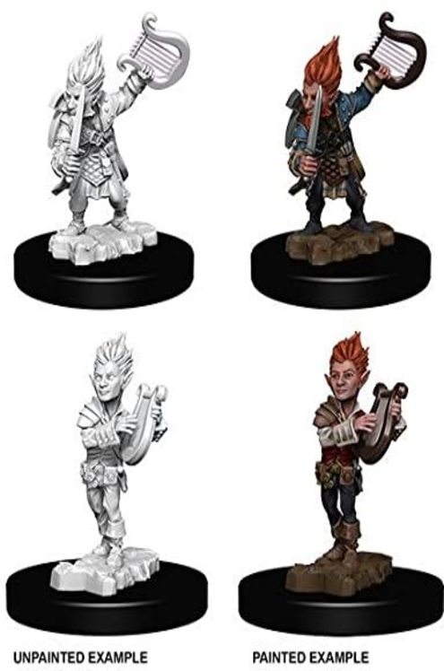 Pathfinder Unpainted Miniatures: Gnome Male Bard