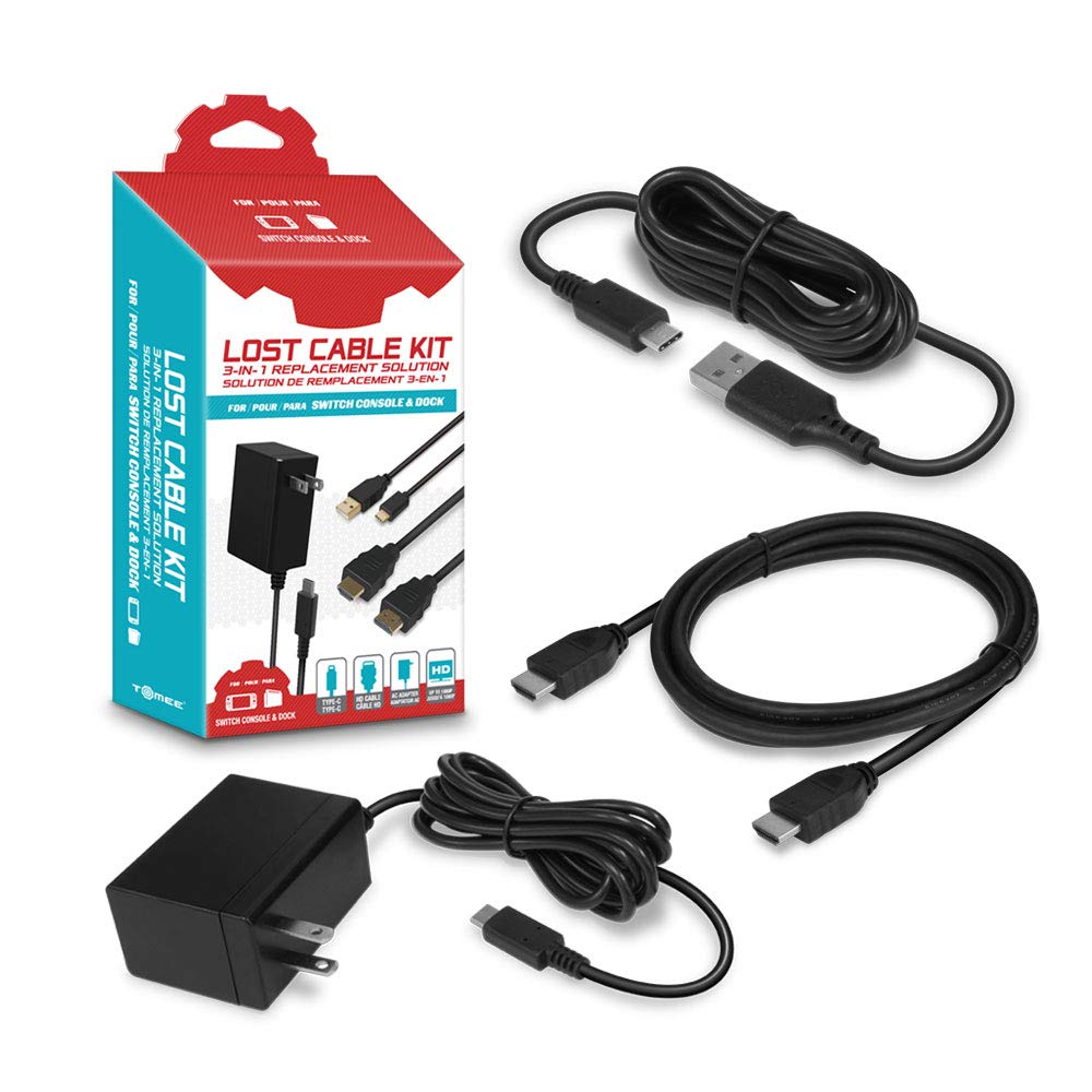 Lost Cable Kit For Switch Console And Dock - Tomee
