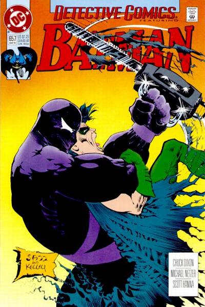Detective Comics #657 [Direct]-Very Good (3.5 – 5)