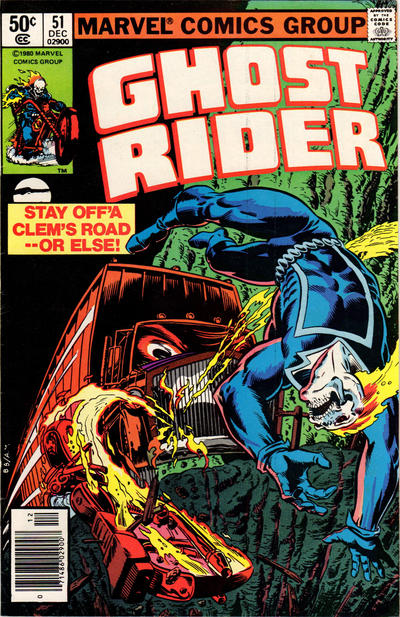Ghost Rider #51 [Newsstand]-Near Mint (9.2 - 9.8)