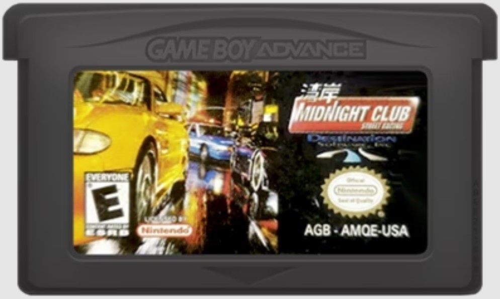Gameboy Advance Gba Midnight Club Street Racing