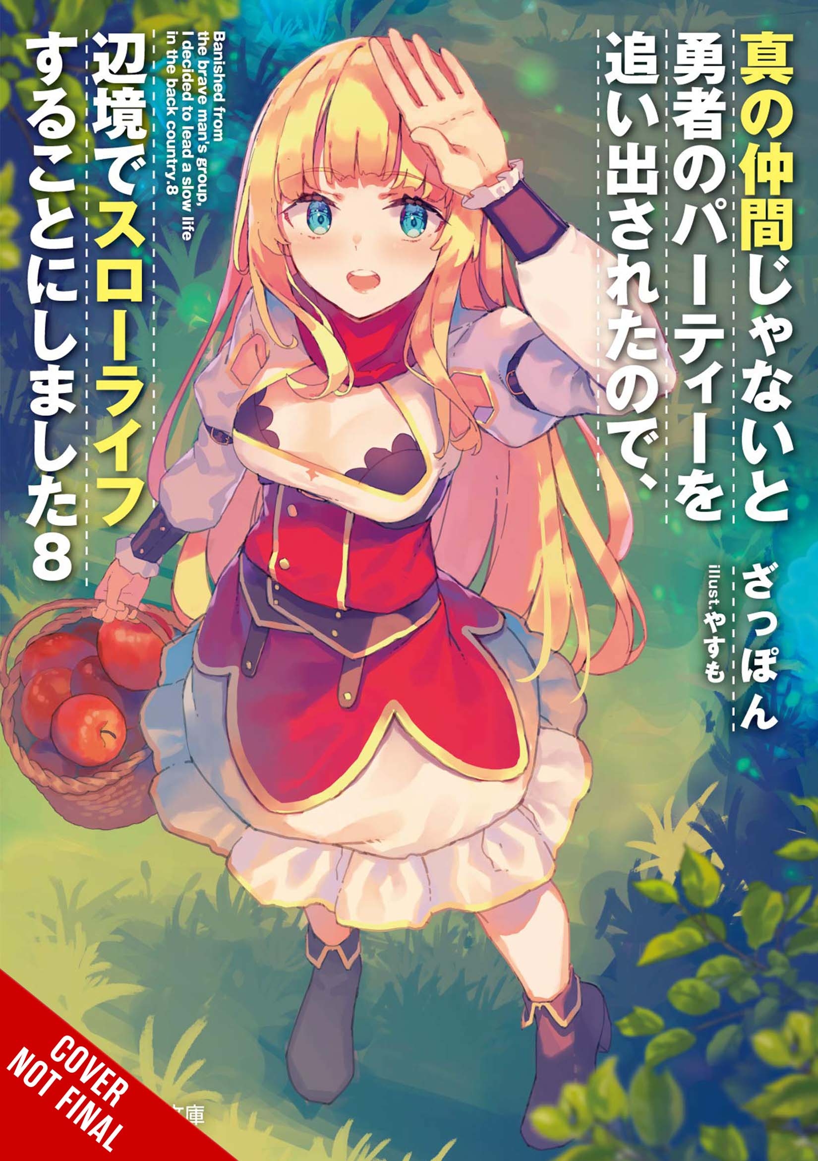 Banished Heroes Party Quiet Life Countryside Novel Soft Cover Volume 8