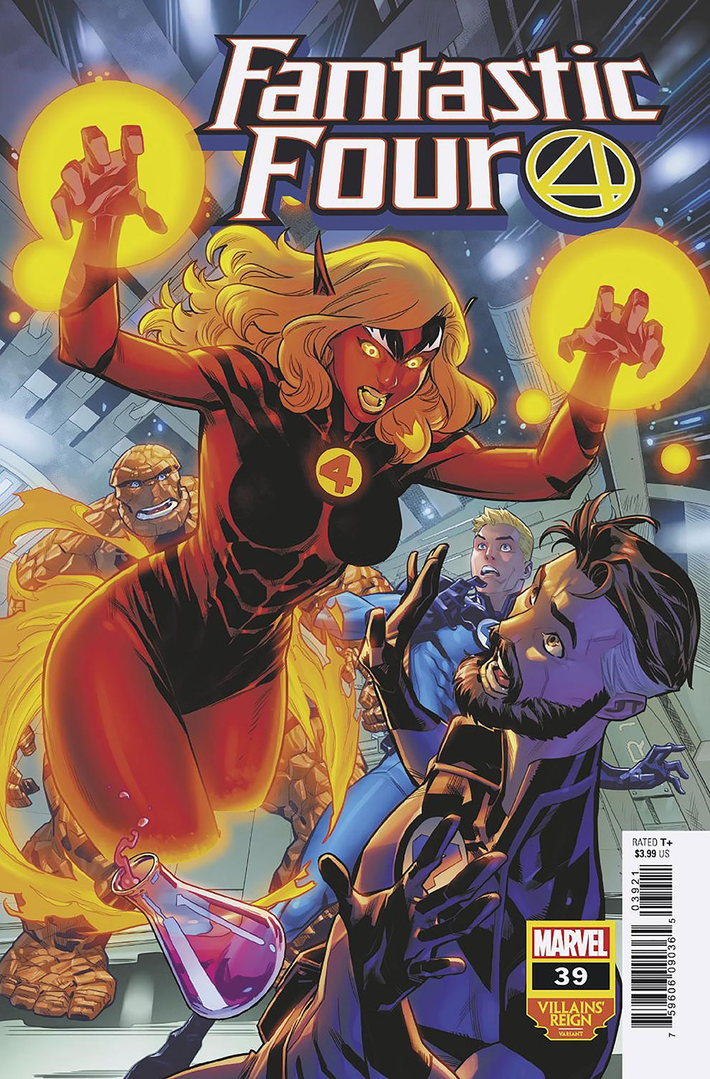 Fantastic Four #39 Gomez Devils Reign Villain Variant (2018)