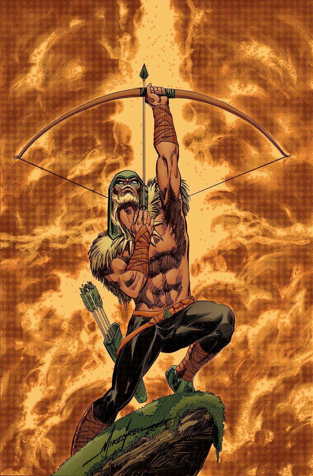 Green Arrow #32 Variant Edition (Metal) (2016)