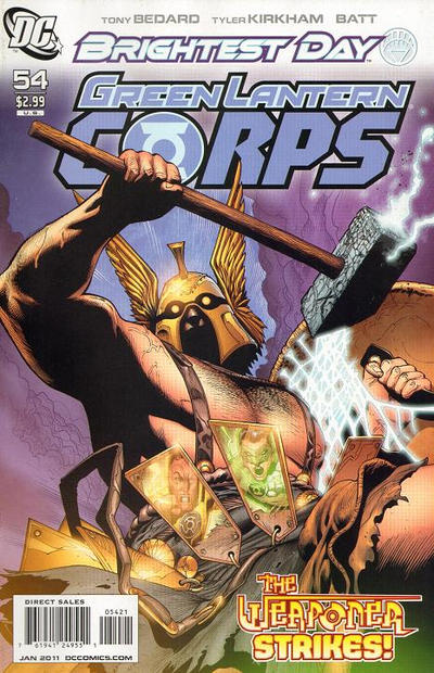 Green Lantern Corps #54 Variant Edition (Brightest Day) (2006)