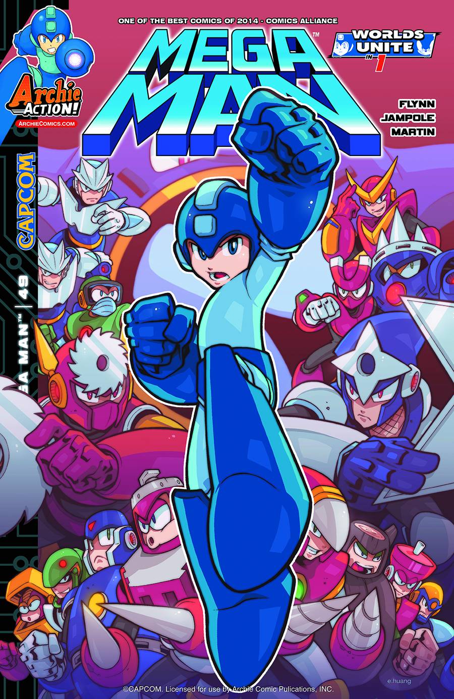 Mega Man #49 Regular Cover