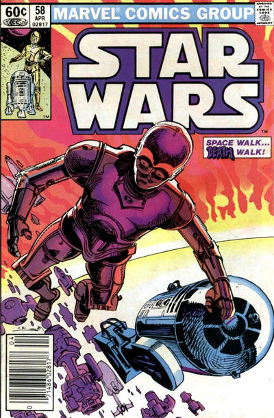 Star Wars #58 [Newsstand](1977)-Fine (5.5 – 7)