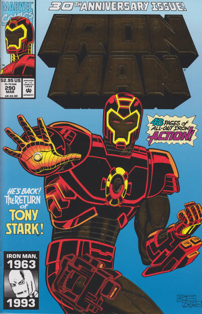 Iron Man #290 [Direct] - Fn/Vf