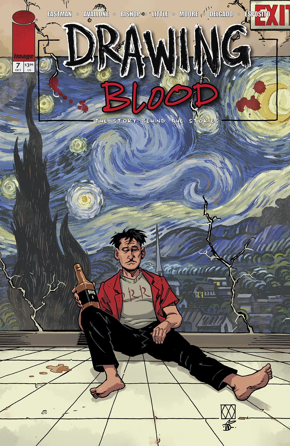 Drawing Blood #7 (Of 12) Cover C Matt Wagner & Brennan Wagner Variant