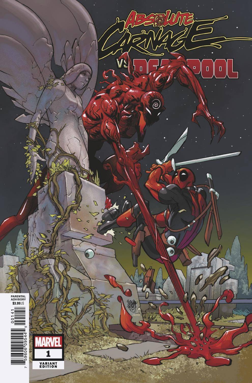 Absolute Carnage Vs Deadpool #1 Ferry Variant (Of 3)