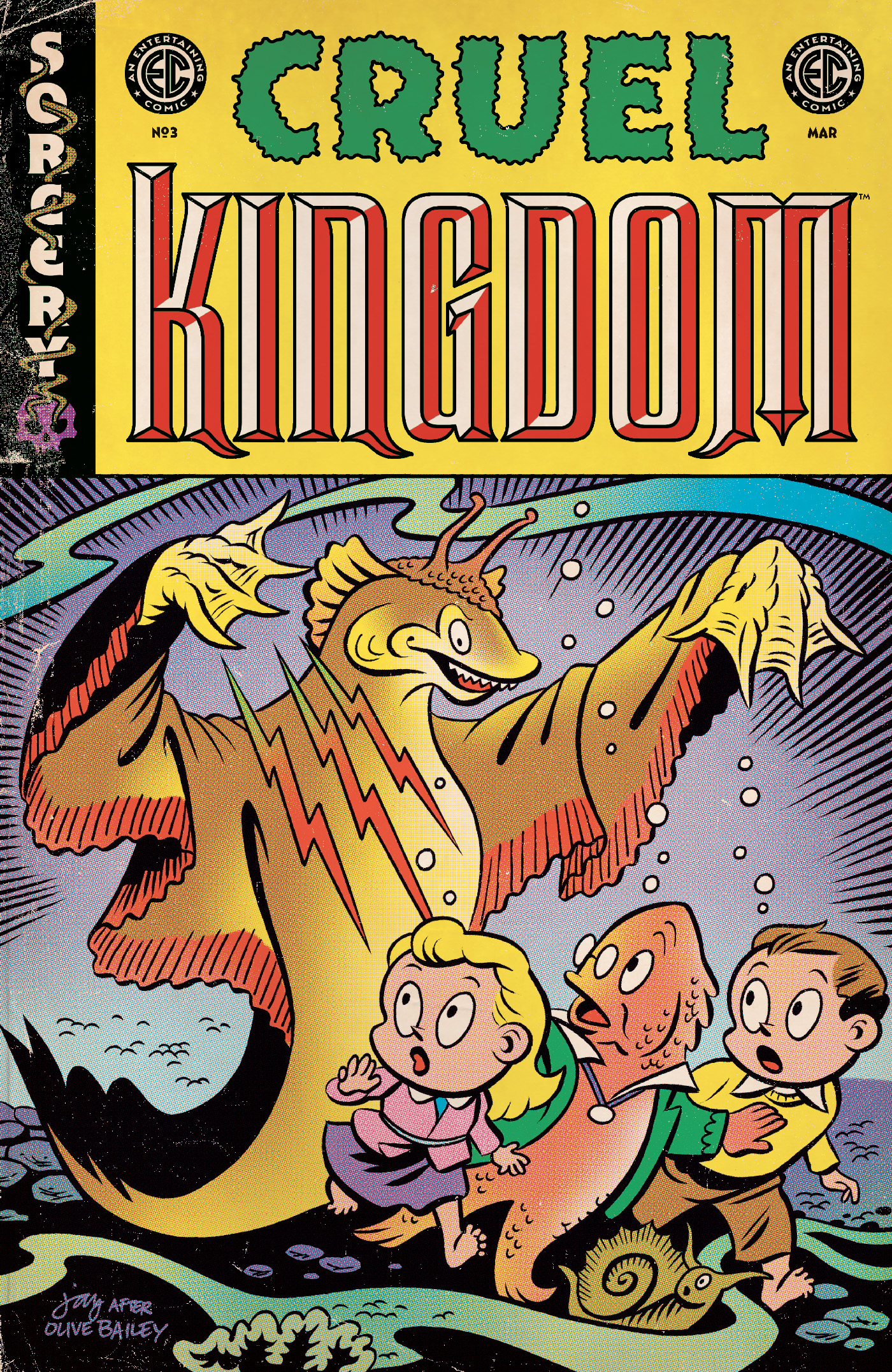 EC Cruel Kingdom #3 Cover C 1 for 10 Incentive Jay Stephens Homage Variant (Of 4)