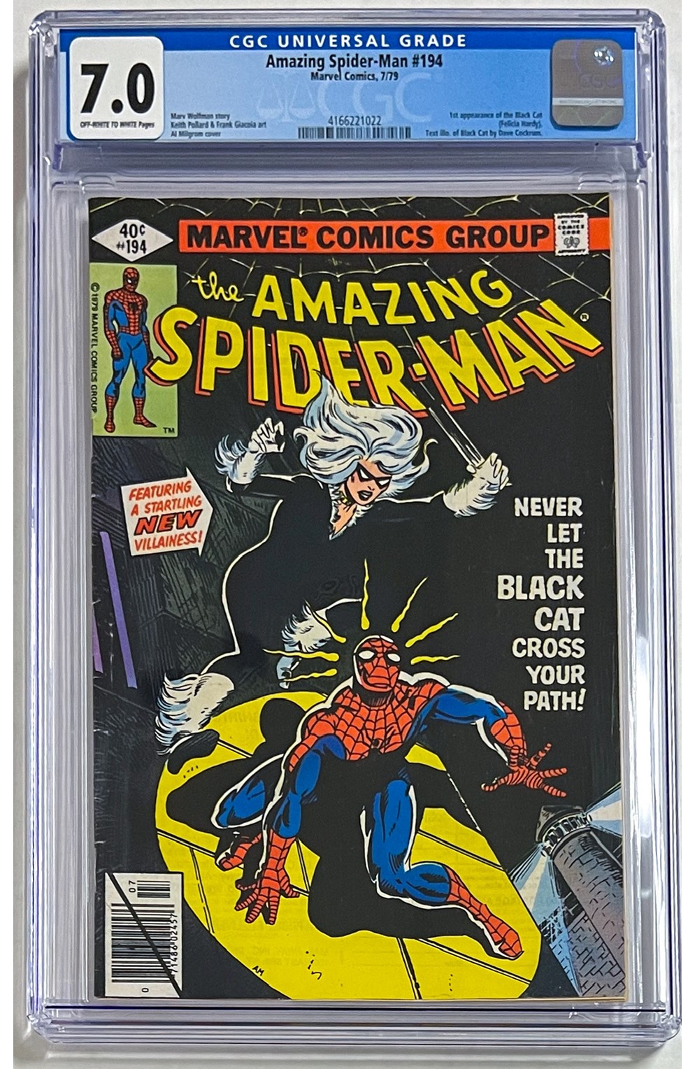 Amazing Spider-Man #194 Cgc 7.0
