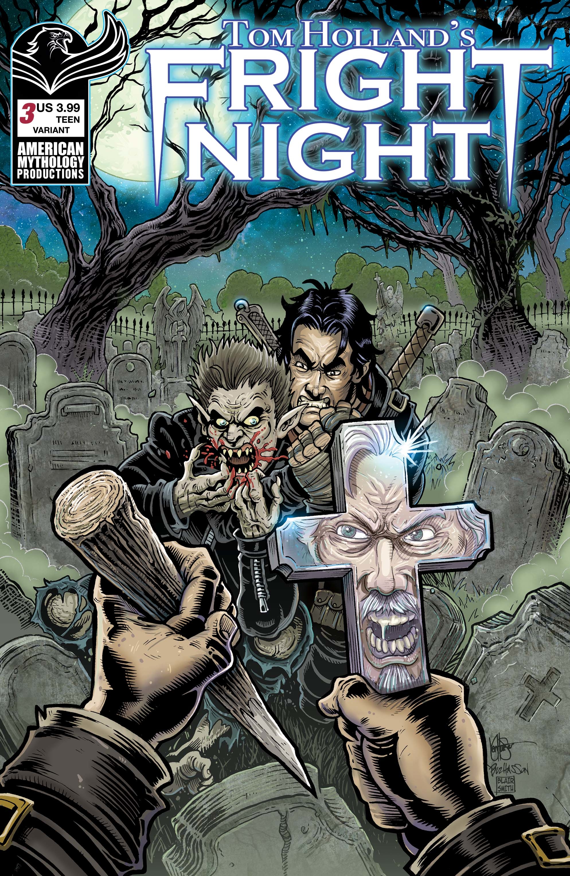 Tom Holland's Fright Night #3 Cover C Haeser & Hasson