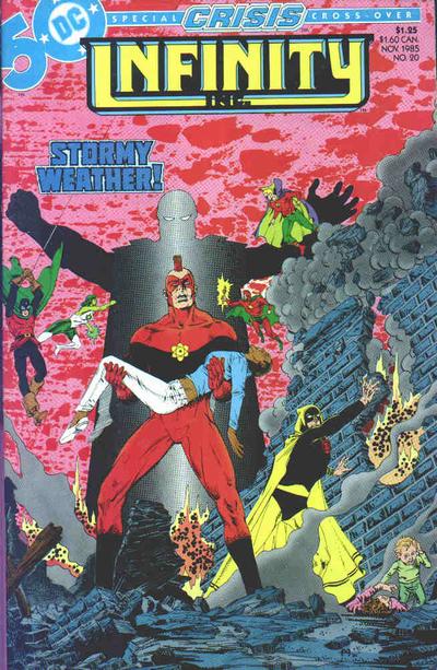 Infinity, Inc. #20-Very Good (3.5 – 5) 1st Appearance of Rick Tyler, Becomes The Second Hourman