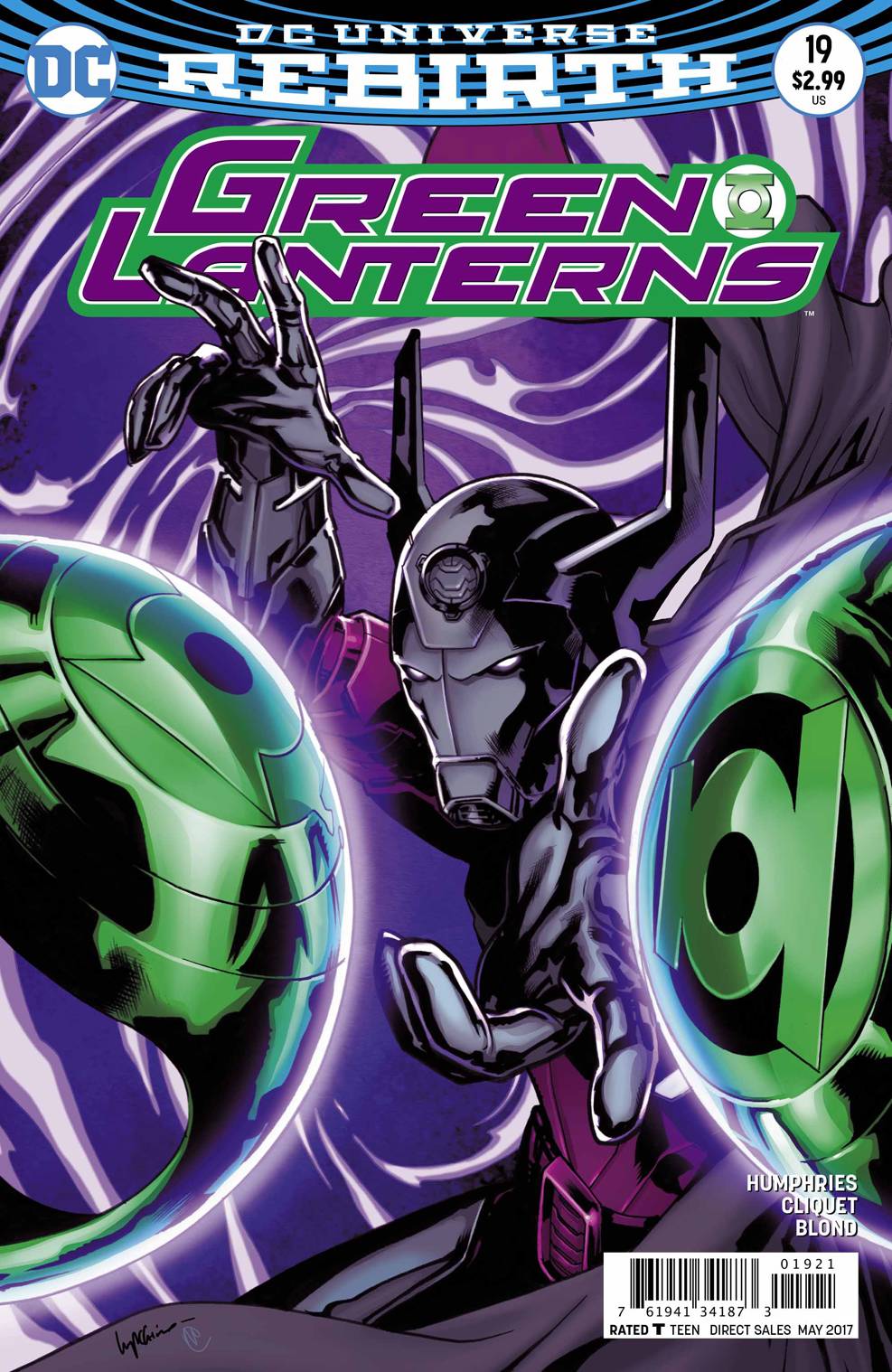 Green Lanterns #19 Variant Edition (2016)