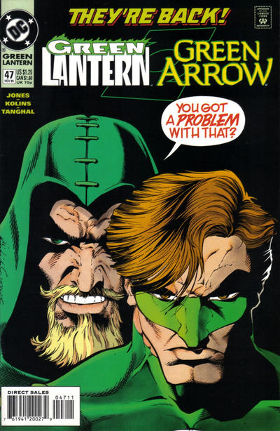 Green Lantern #47 (1990) [Direct Sales]-Very Good (3.5 – 5)