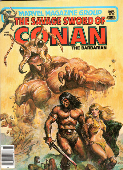 The Savage Sword of Conan #70 [Newsstand] - Vg+