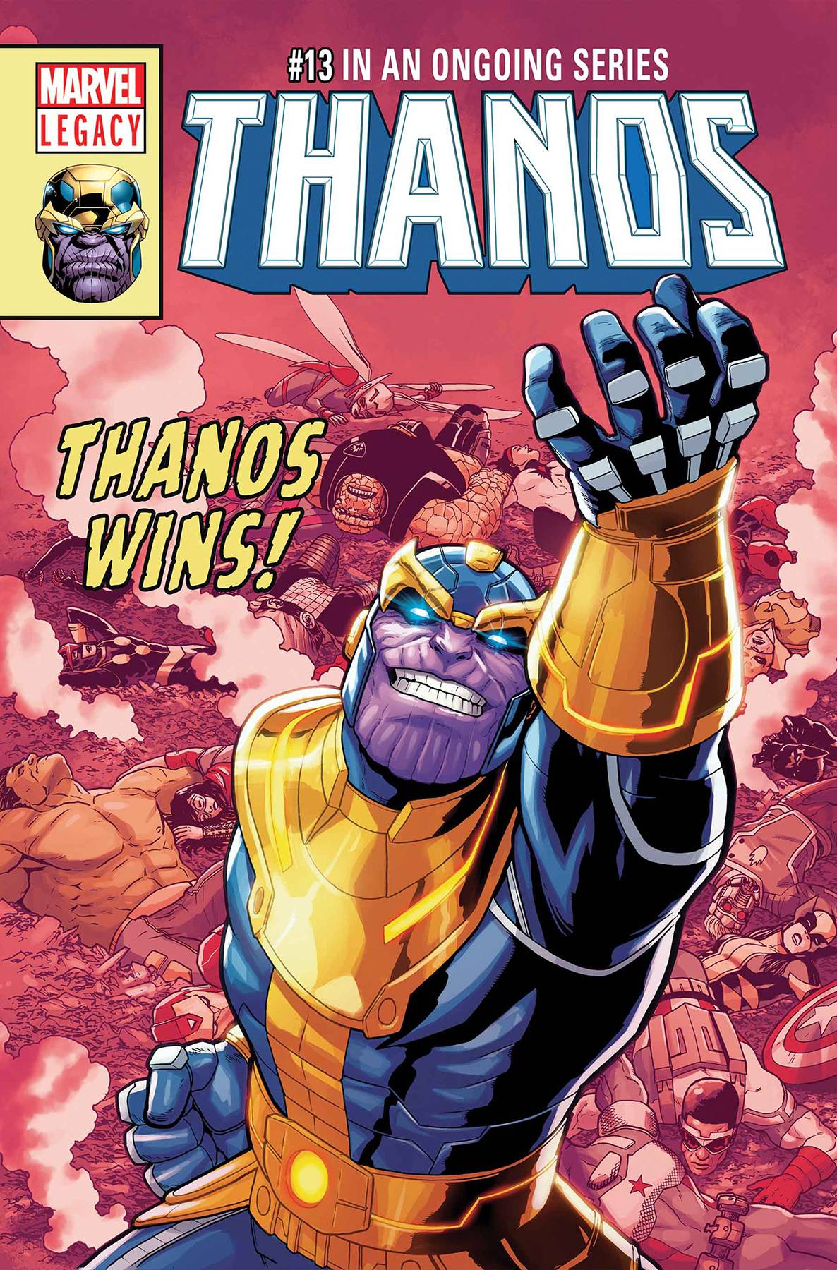 Thanos #13 Burrows Lenticular Variant Legacy