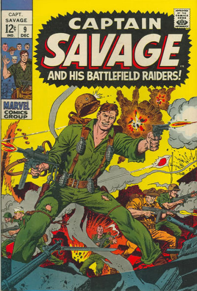 Capt. Savage And His Leatherneck Raiders #9-Fine (5.5 – 7)