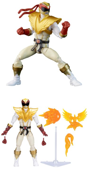 Power Rangers X Street Fighter Morphed Ryu Crimson Hawk Ranger Action Figure