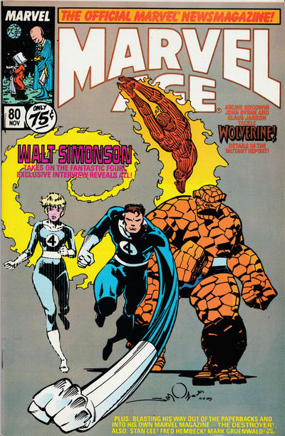 Marvel Age #80-Fine (5.5 – 7)