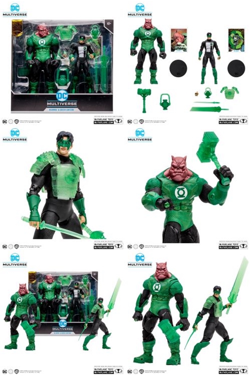 DC Multiverse Kilowog & Green Lantern (Gold Label) 2-Pack